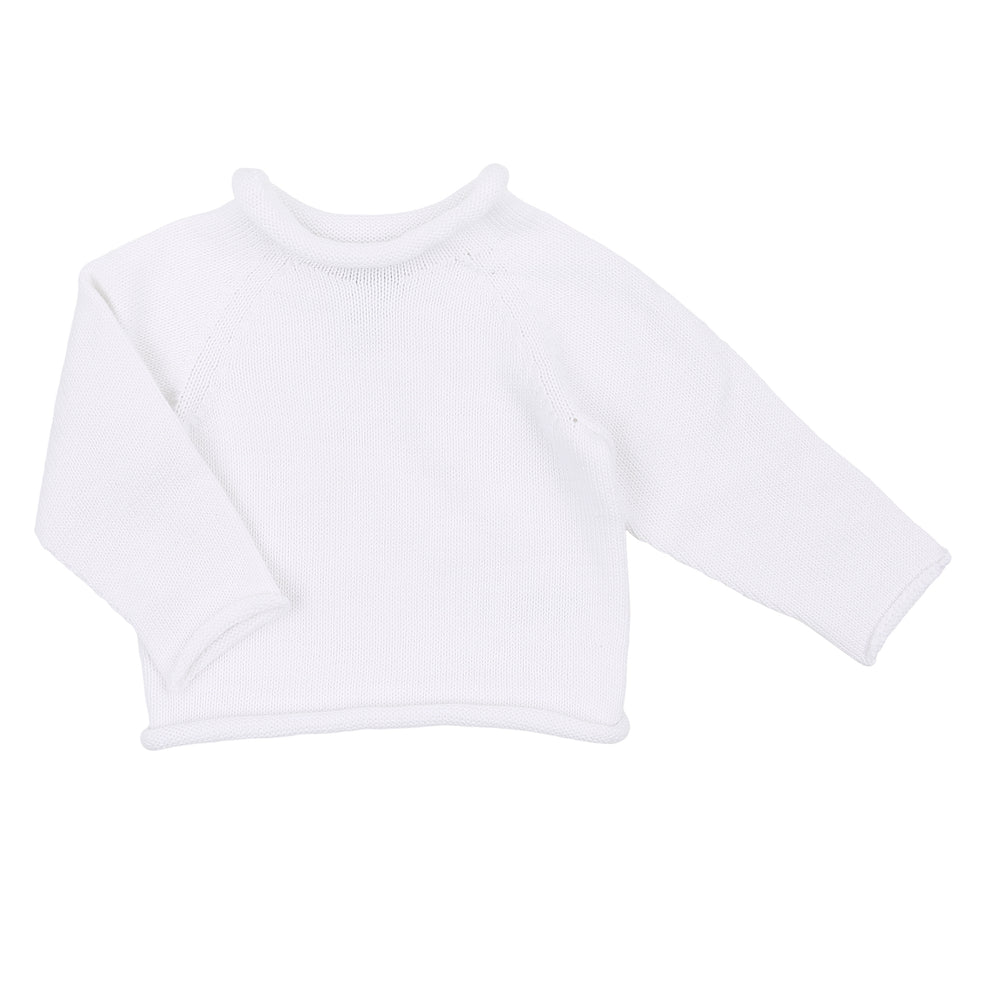 Cotton Sweater - White