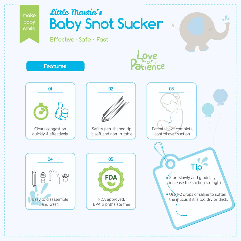Baby Snot Sucker (Blue)
