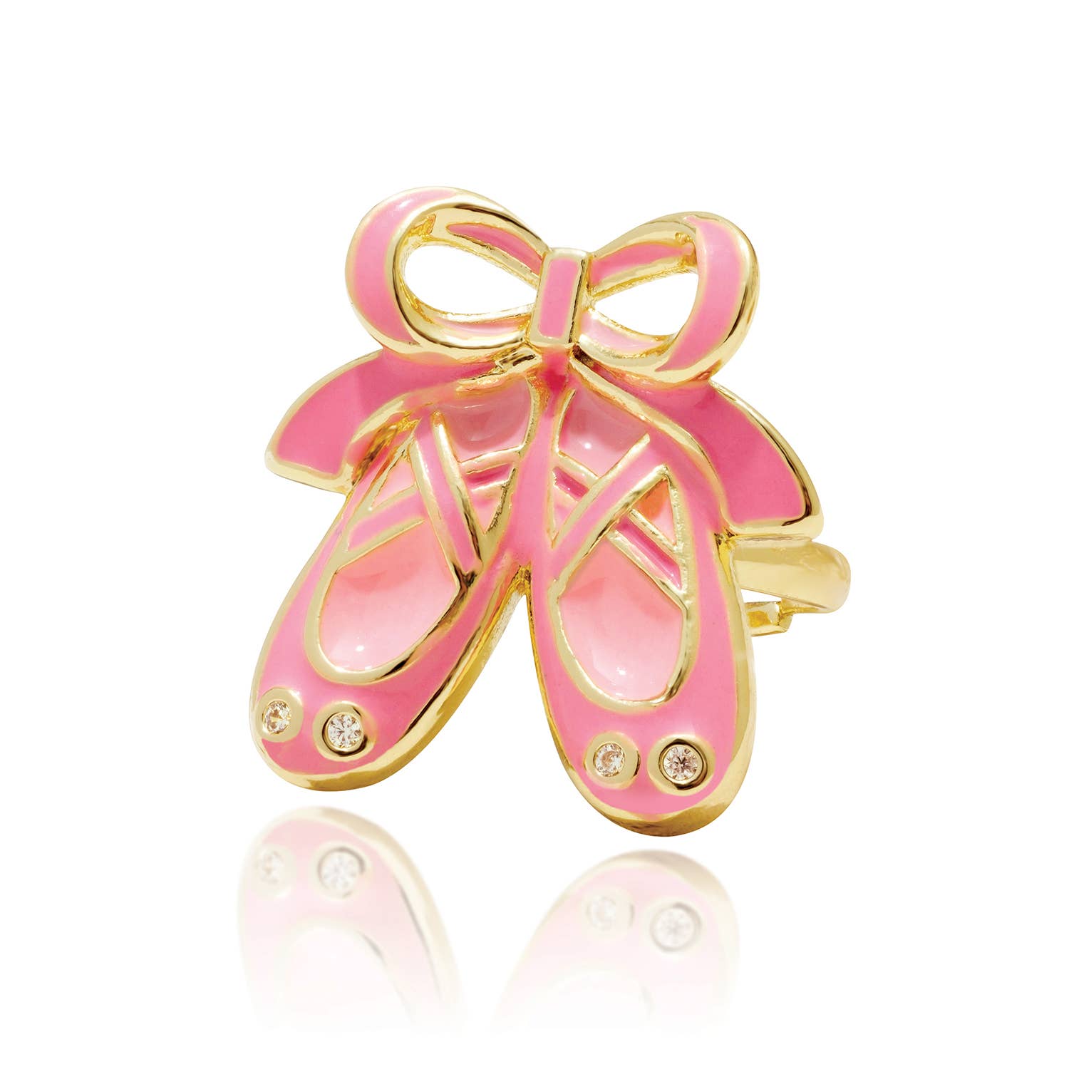 Twinkle Toes Adjustable Ring with Gift Box