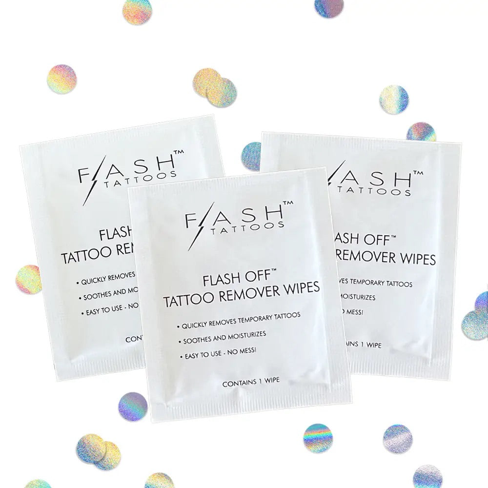 Flash Off - Temporary Tattoos Remover