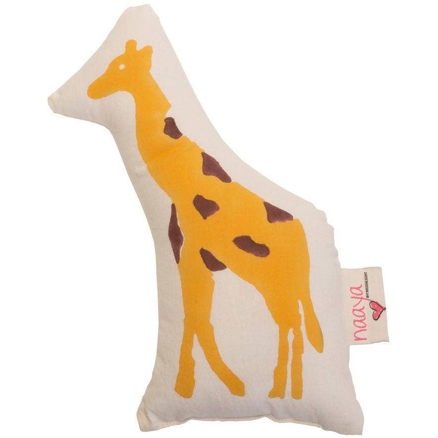 Yellow Giraffe Cushion