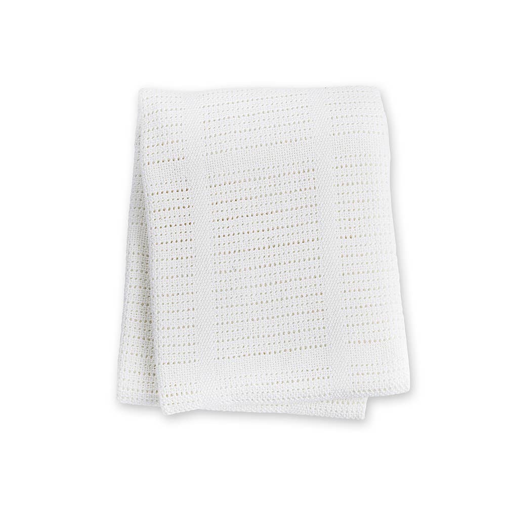 Cellular Blanket - White