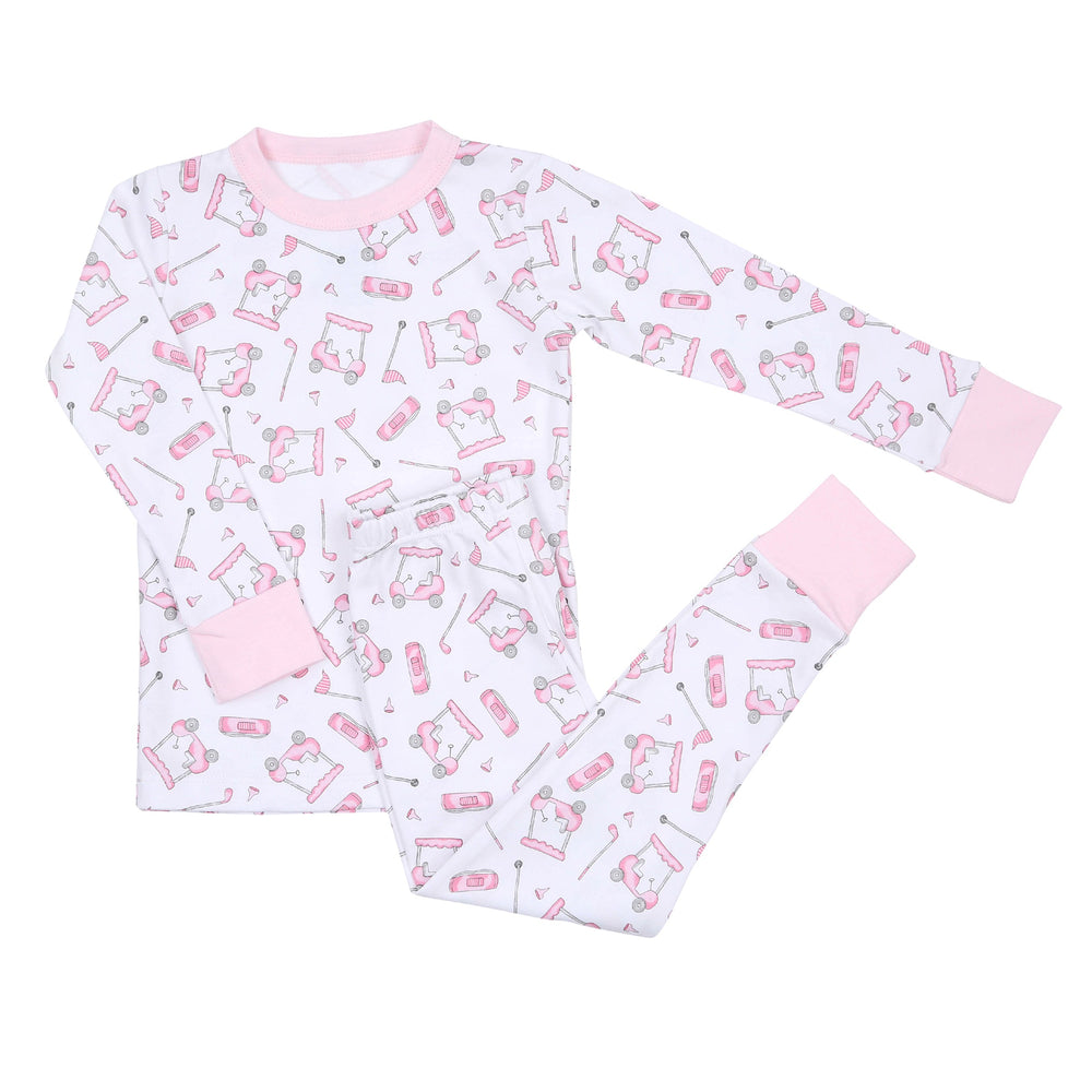 Putting Around Long Pajamas - Pink