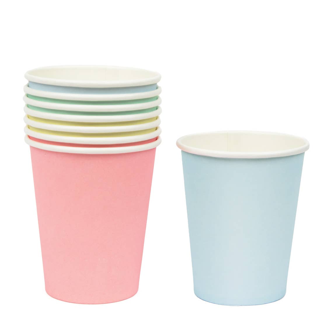 Pastel Paper Party Cups