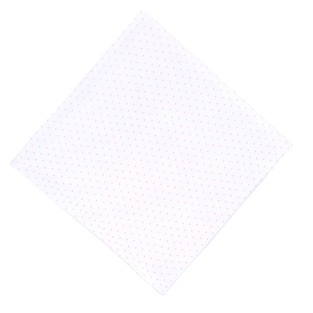 Mini Dots Swaddle Blanket - Pink