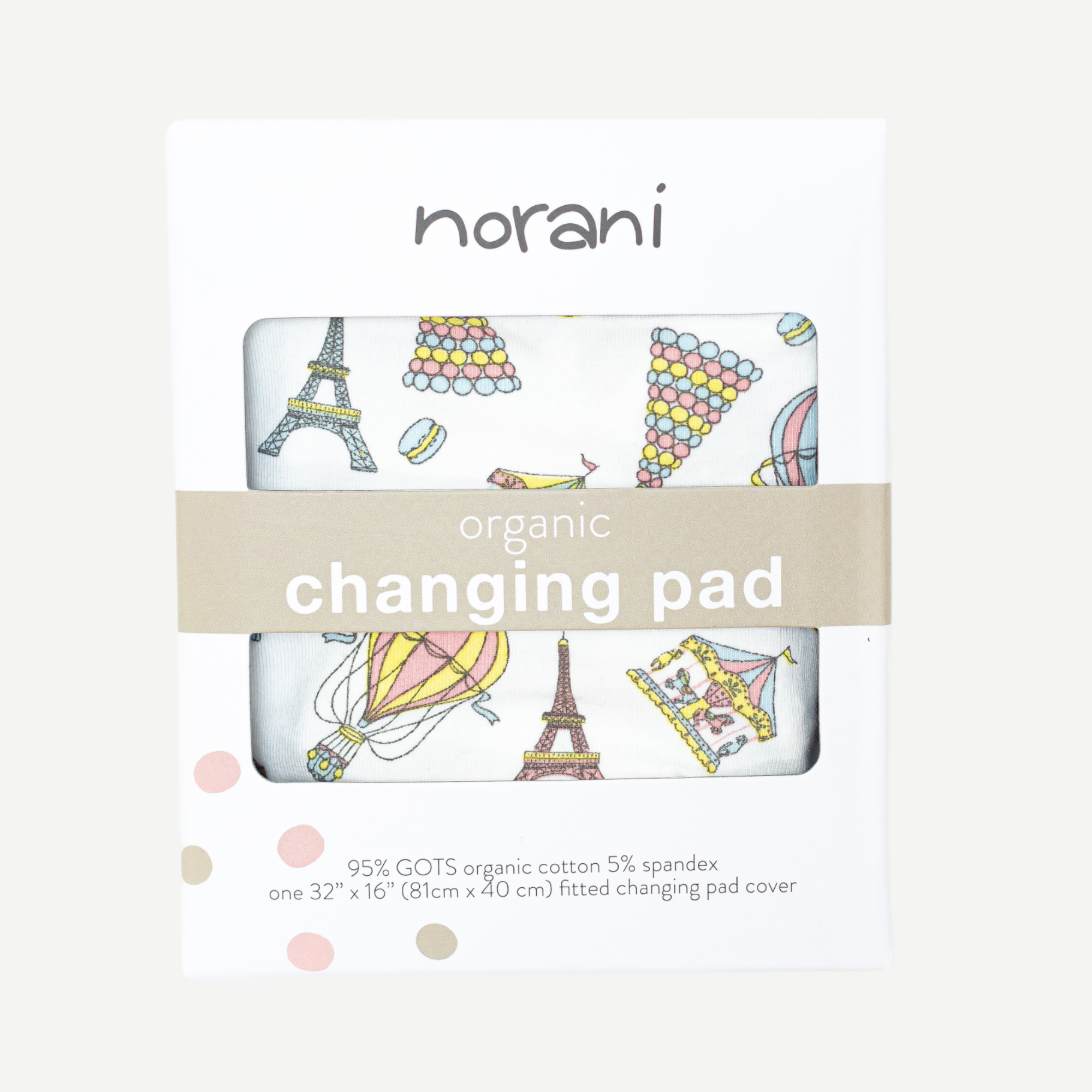 Paris Changing Pad Cover