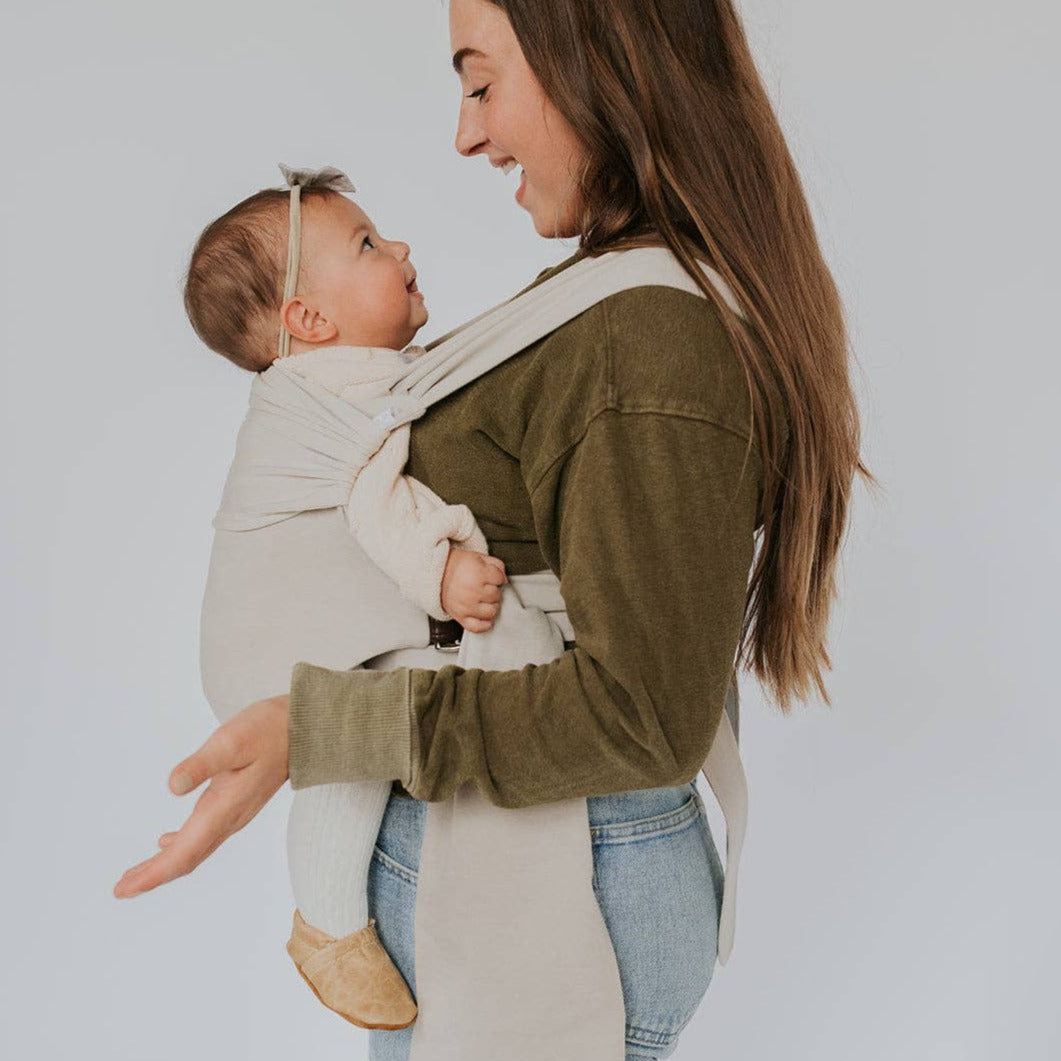 Simple Wrap Baby Carrier | Flax