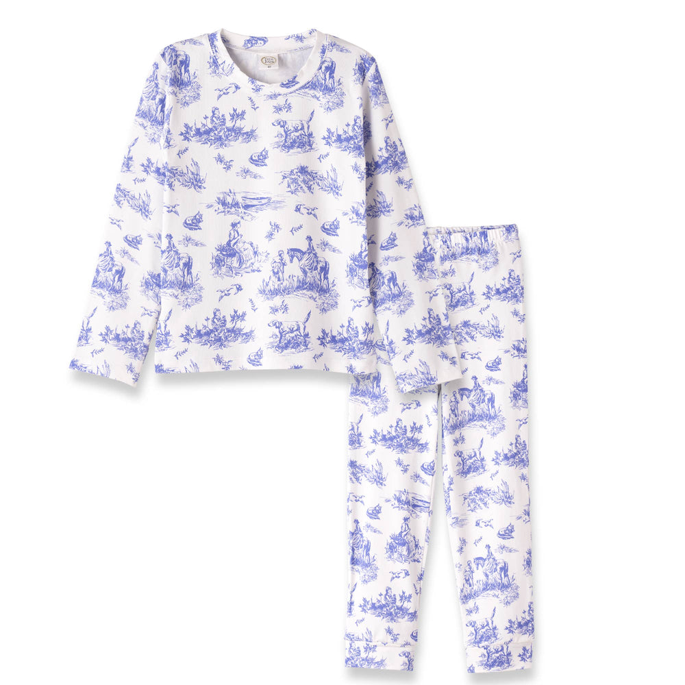 Toile de Jouy Girl Bamboo Pajama Set