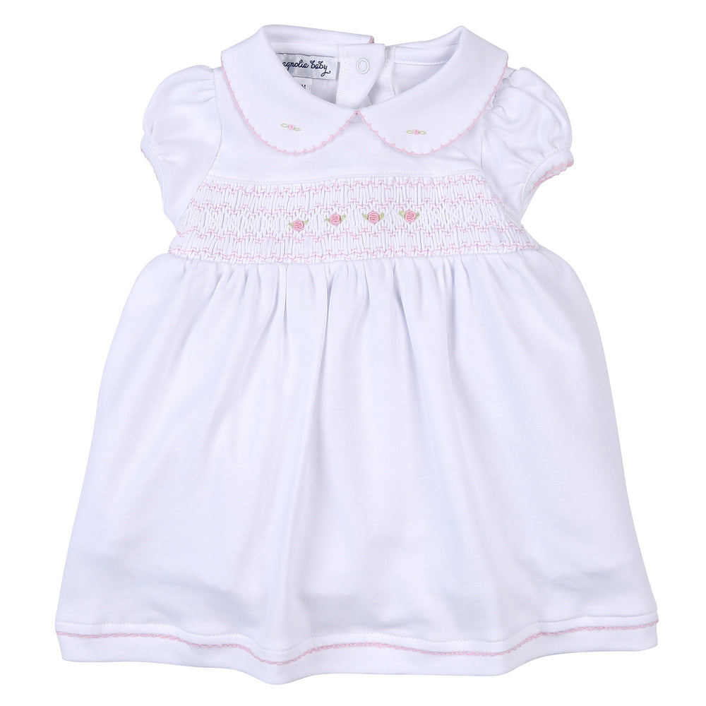 Taylor & Tyler Smocked Dress + Diaper Cover