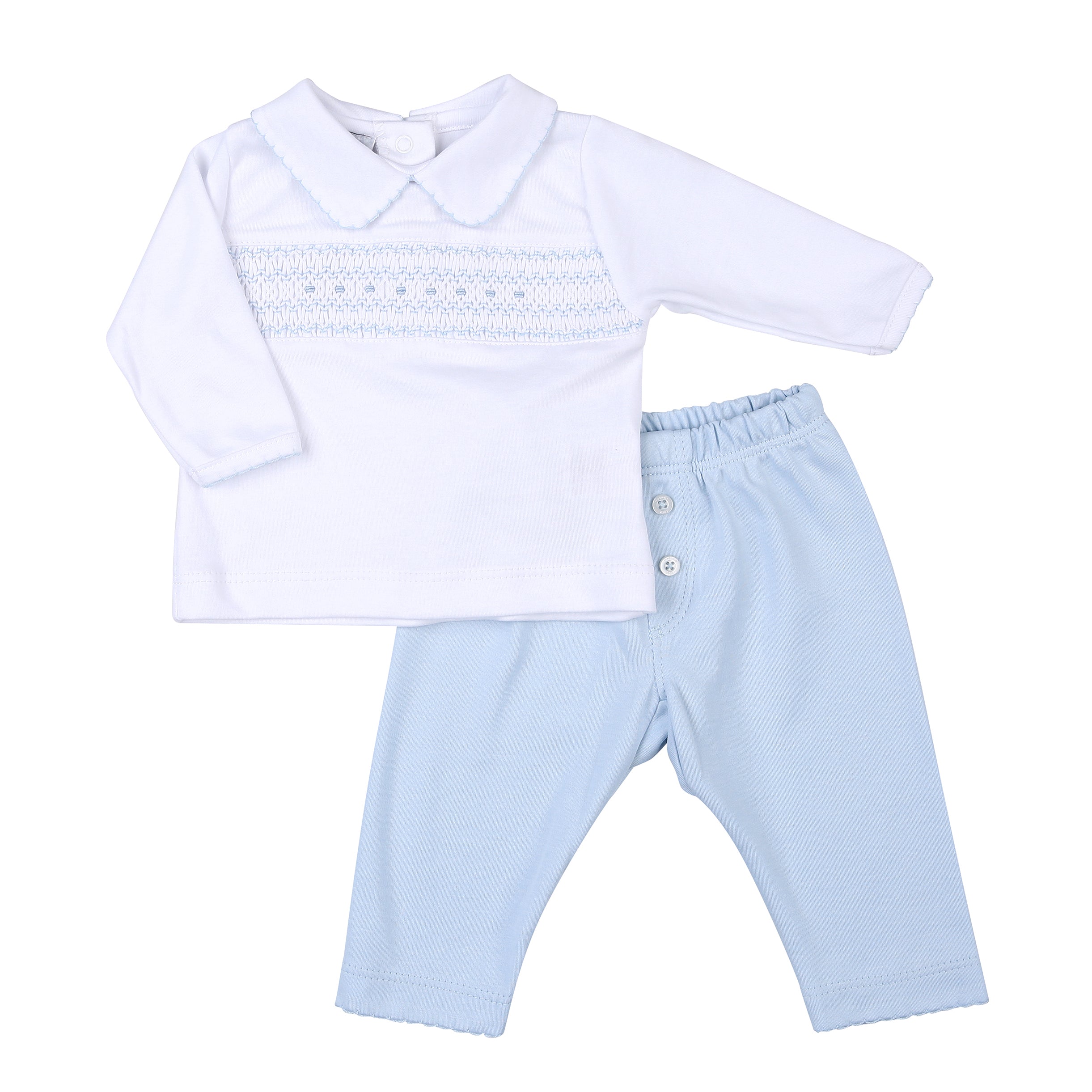 Taylor & Tyler Smocked Baby Boy Pant Set