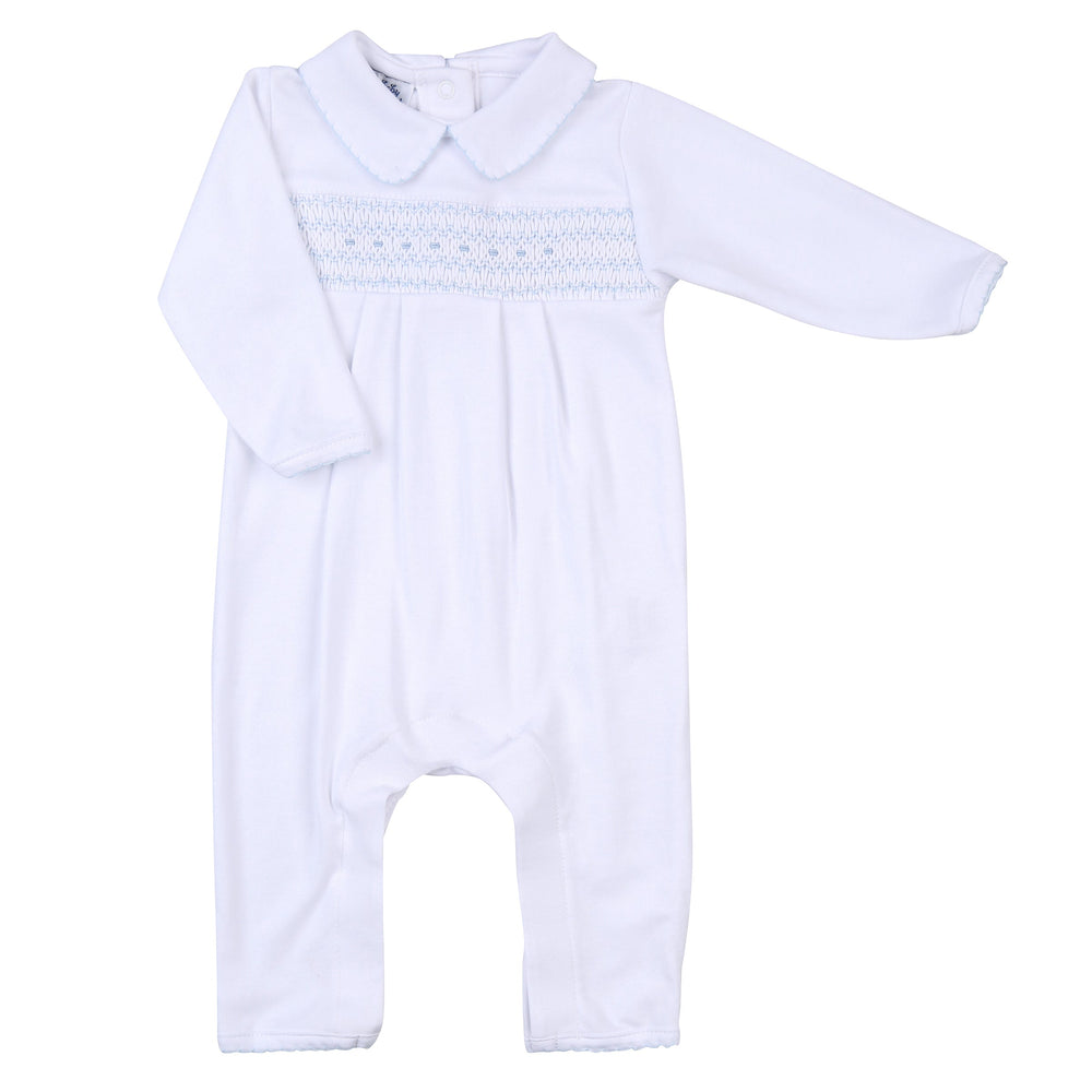 Taylor & Tyler Smocked Collared Playsuit