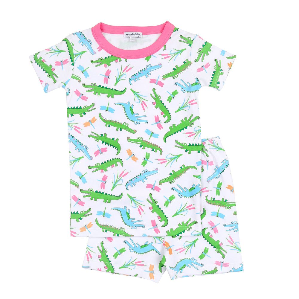 Gators Short Pajamas - Pink