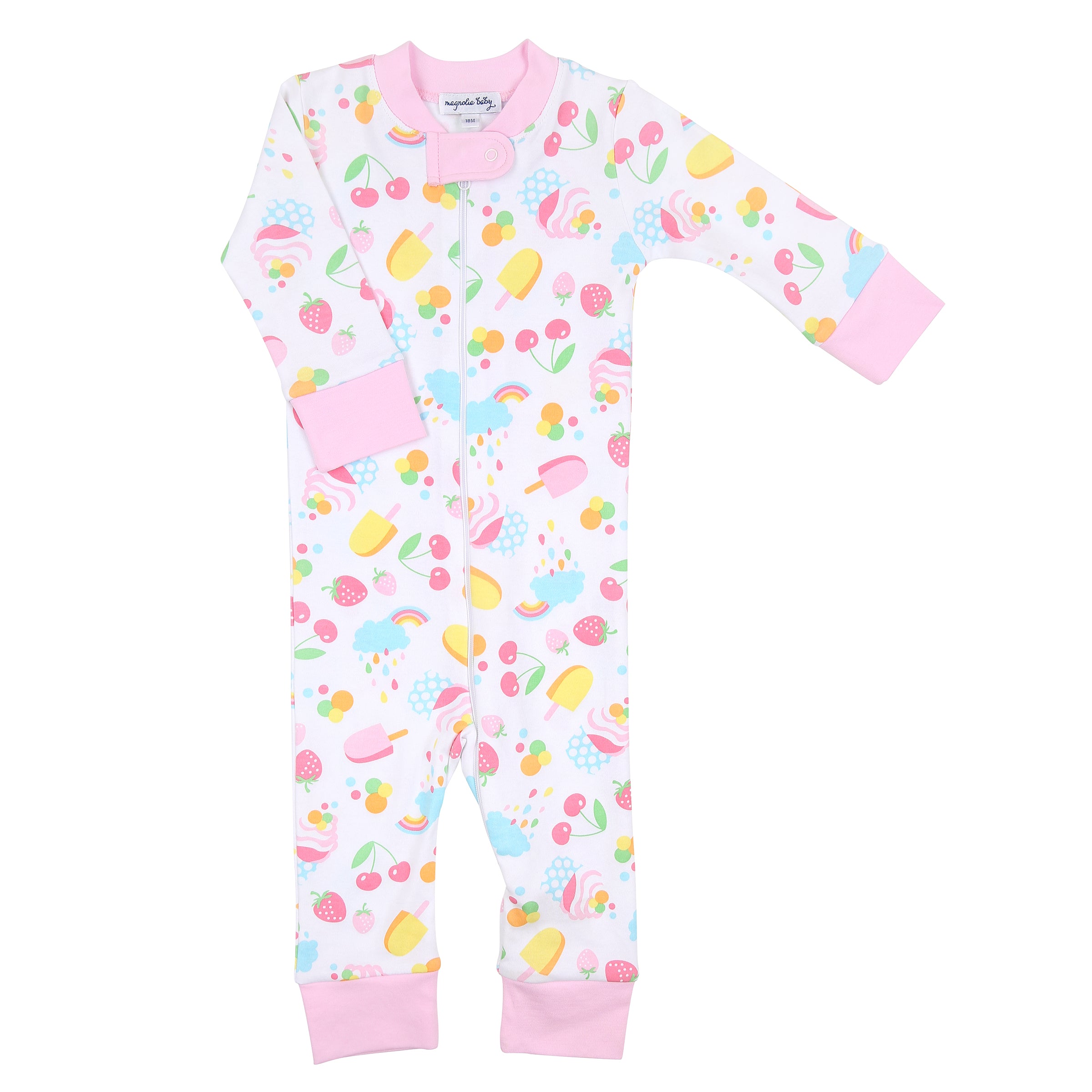 Summer Treats Zip Pajamas