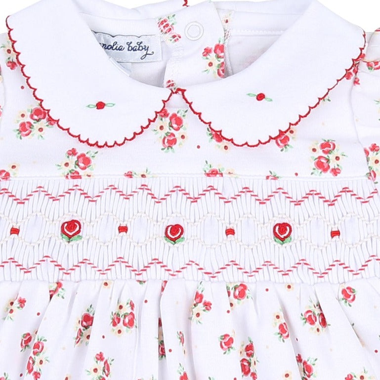 Holiday Annalise's Classics Smocked Toddler Dress