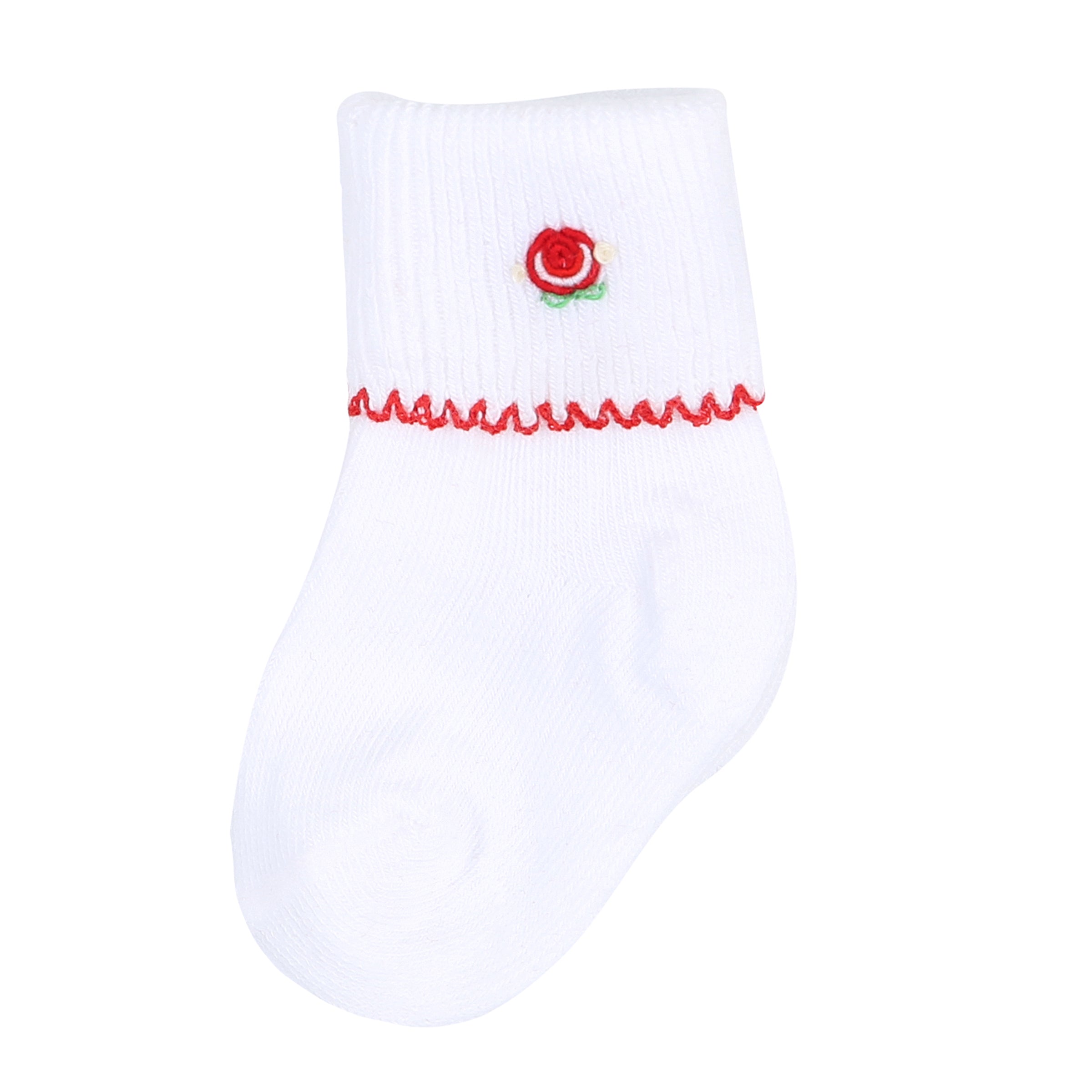 Holiday Annalise's Classics Embroidered Socks