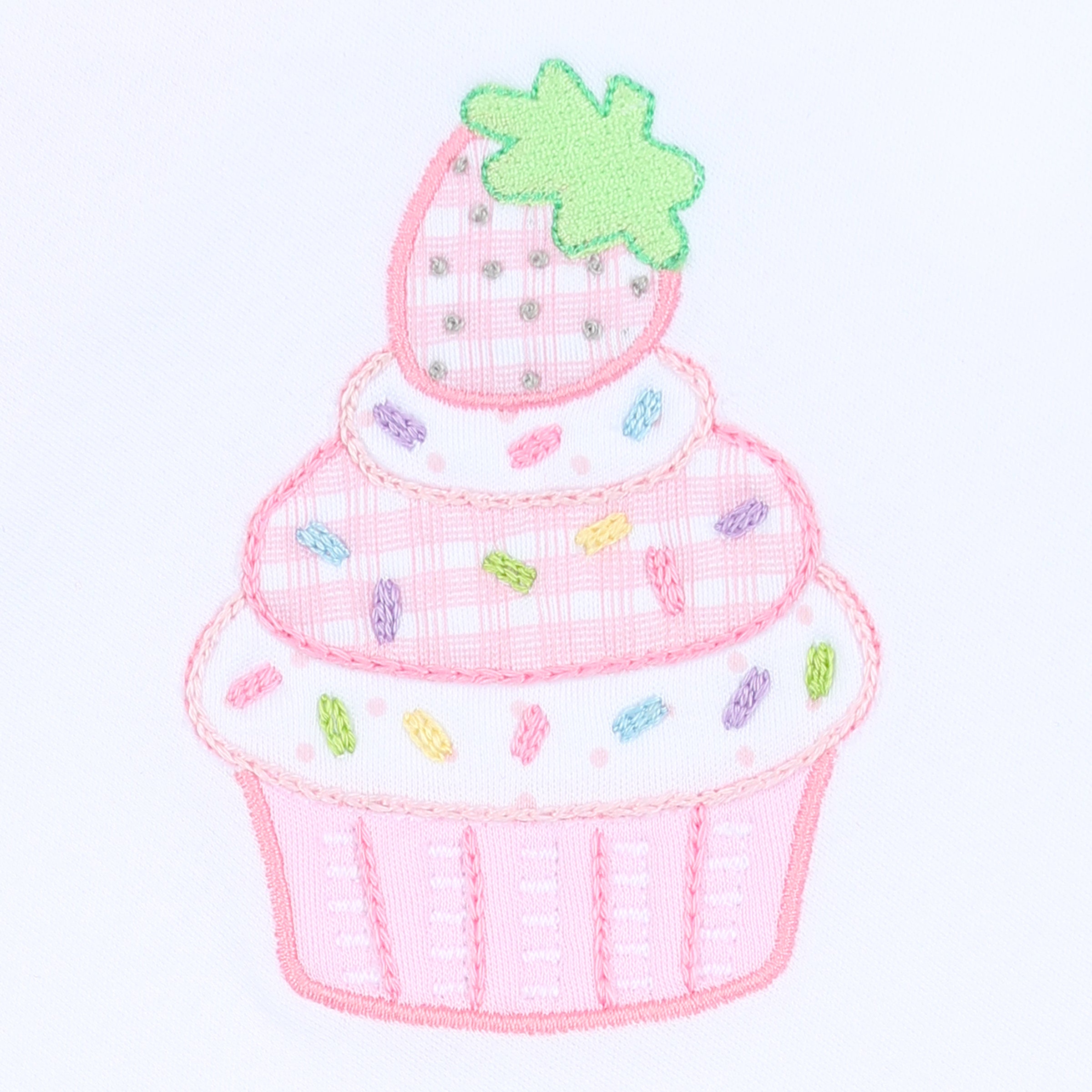 Strawberry Cupcake Toddler Dress