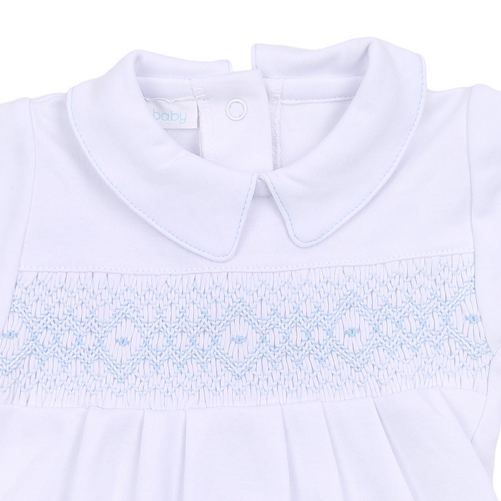 Ava & Archie Smocked Short Playsuit