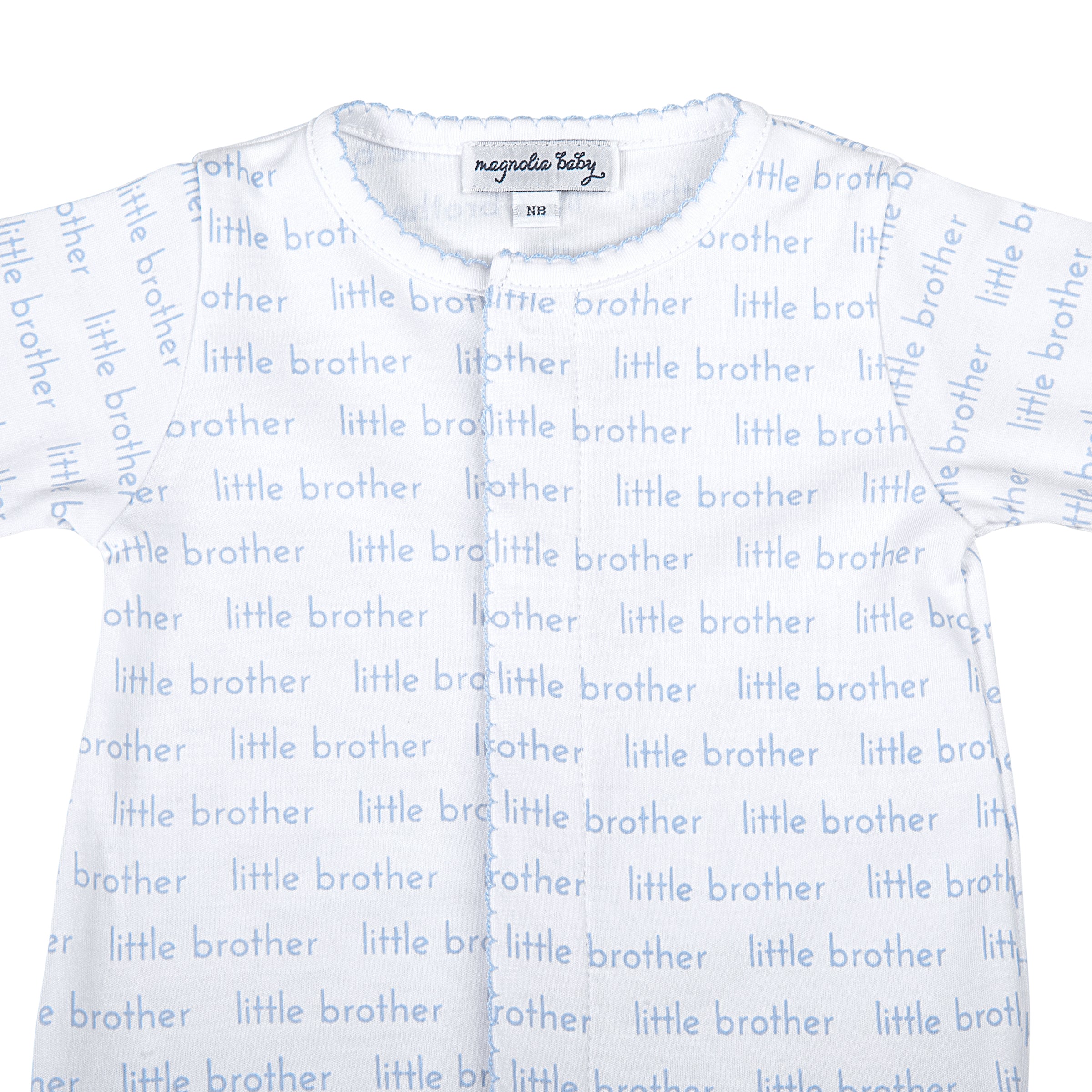 Little Brother Print Footie (Spring '24)