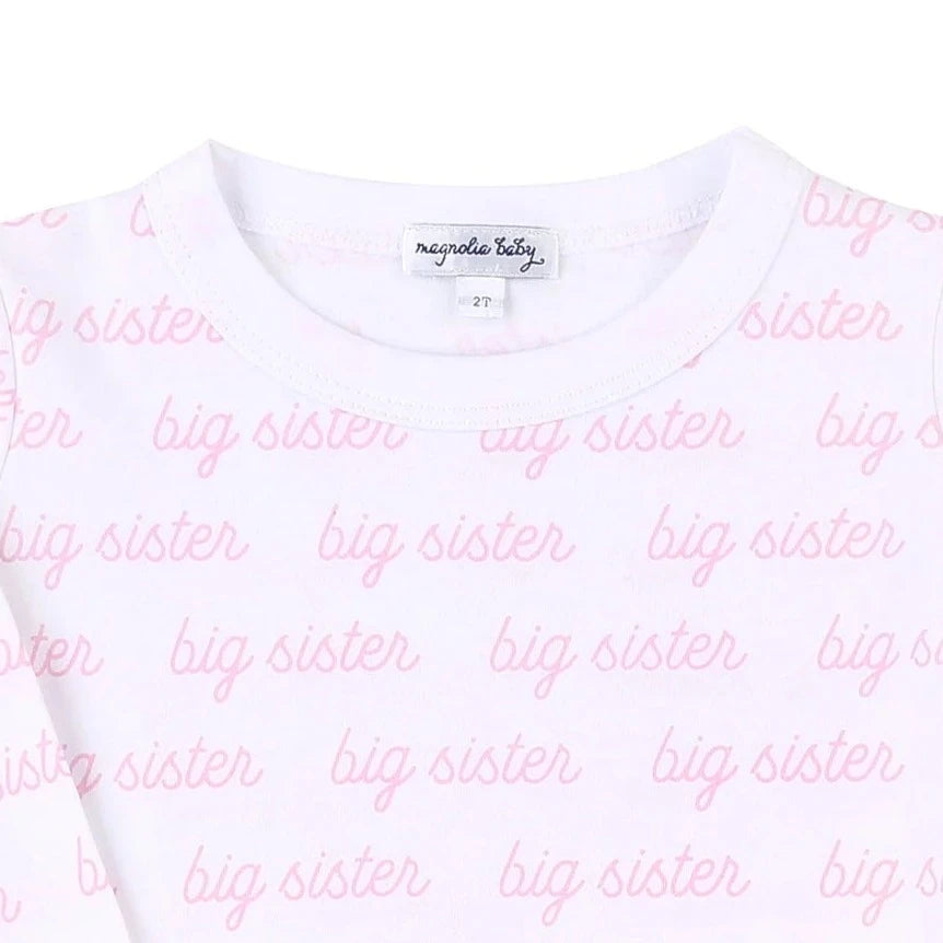 Big Sister Print Long Pajamas (Spring '24)