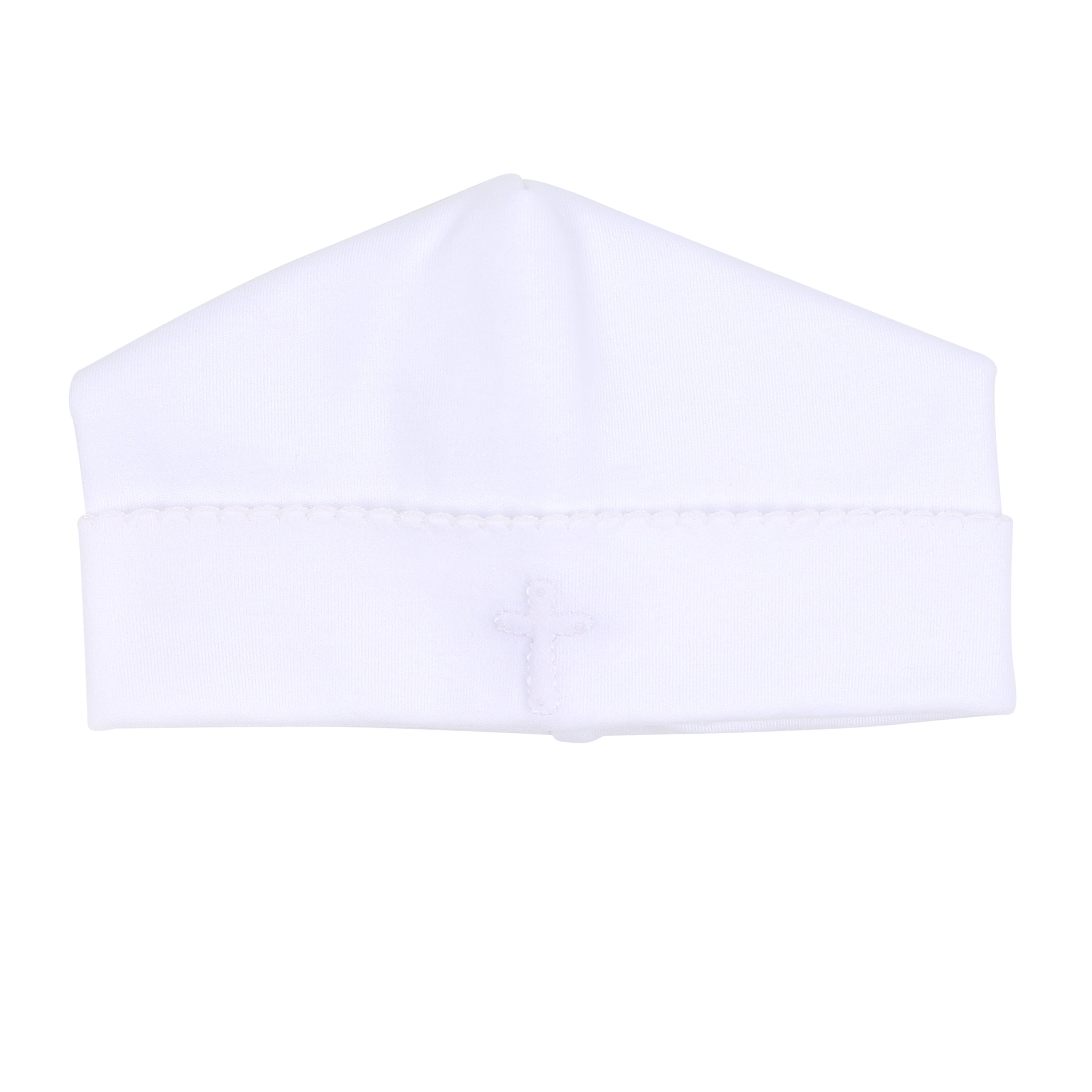 Blessed Embroidered Hat - White