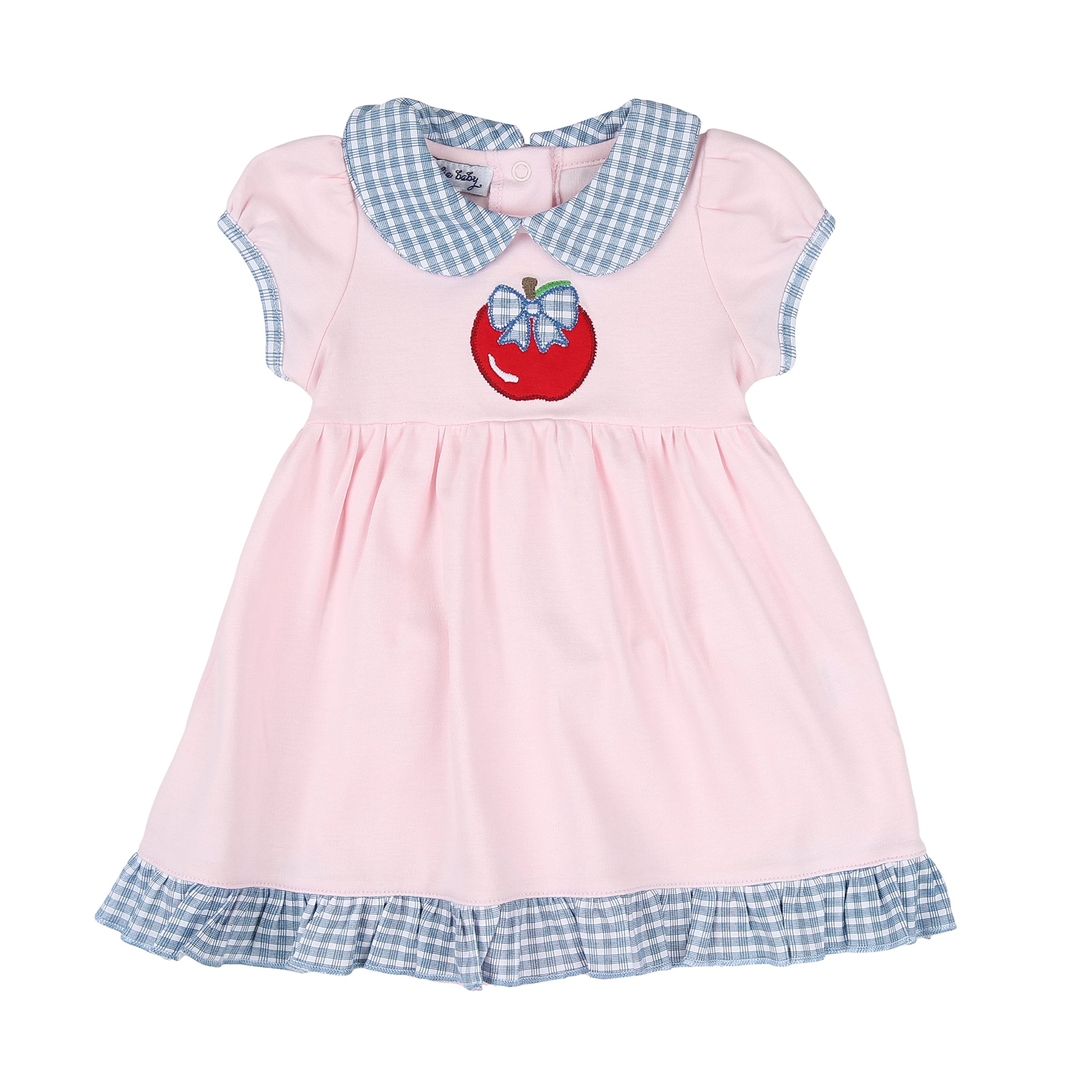 Red Delicious Collar Toddler Dress
