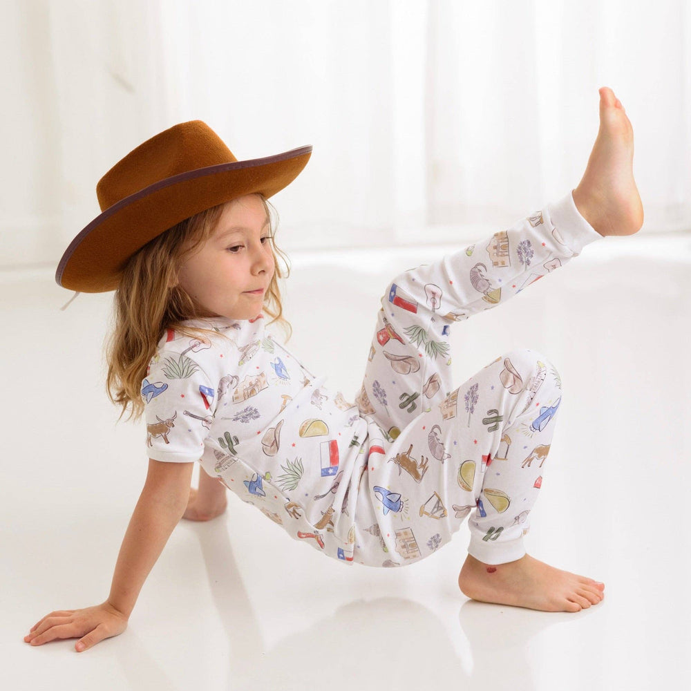 Texas Kids Organic Cotton Pajama Set