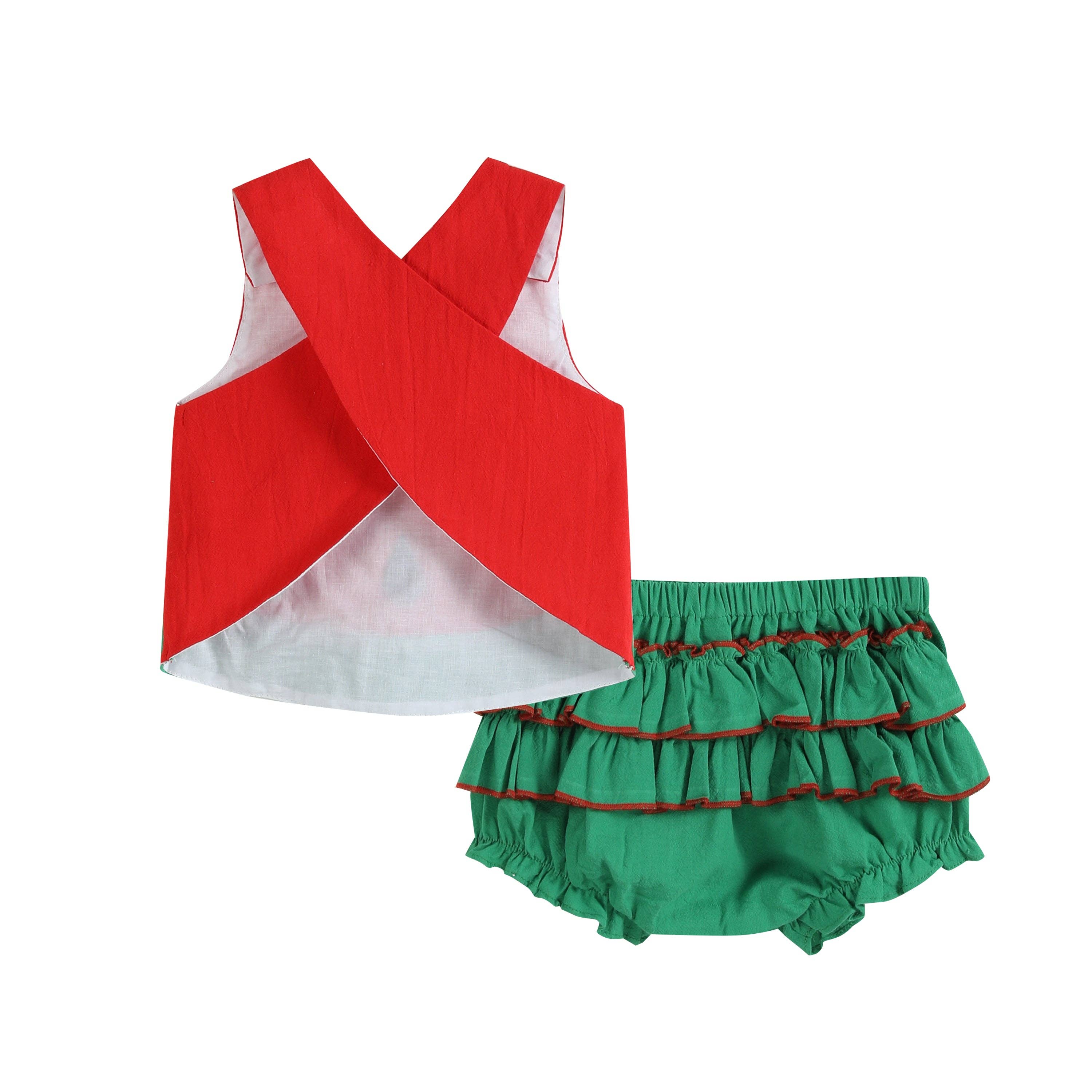 Watermelon Top & Bloomers