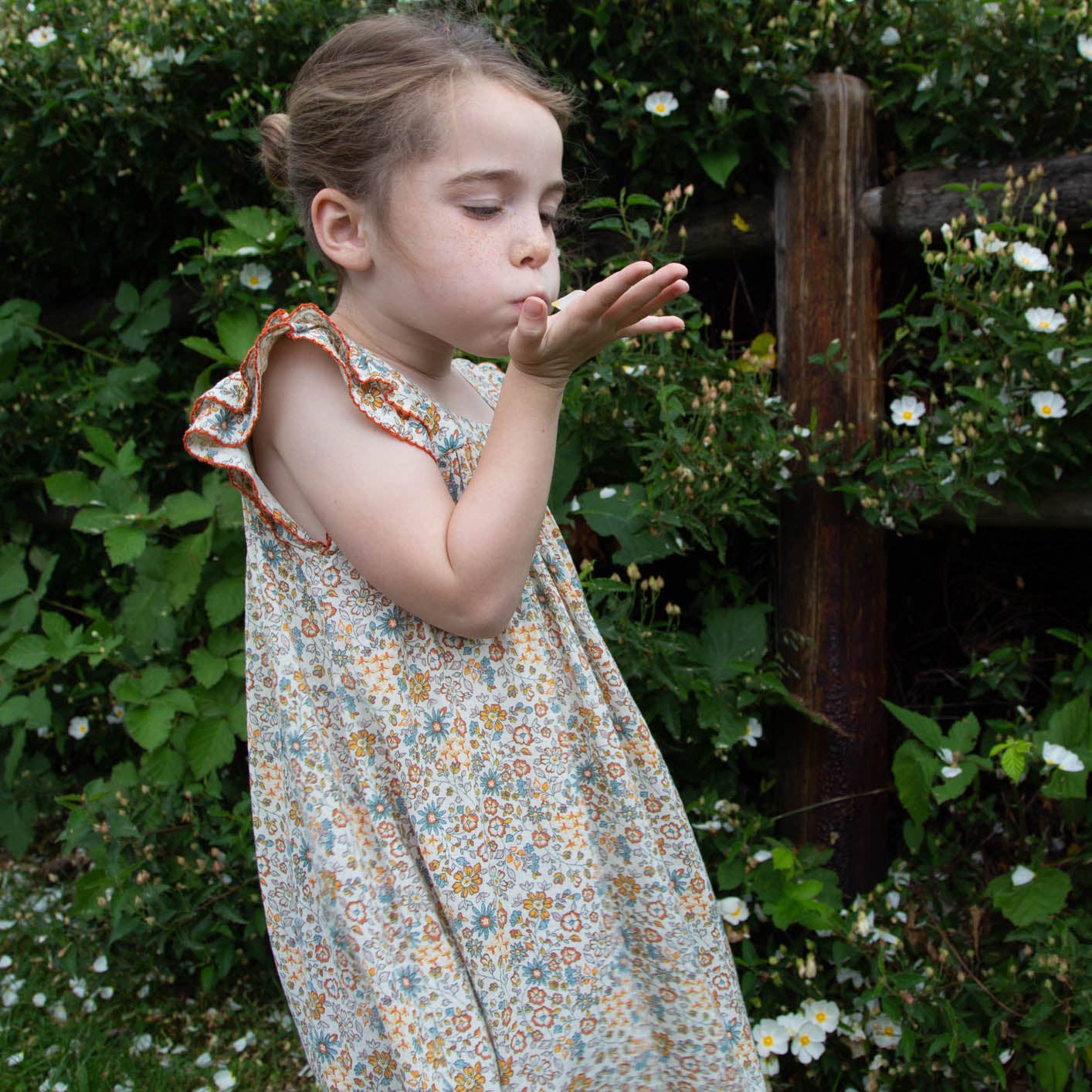 Everly Dress - Cottonfield Floral