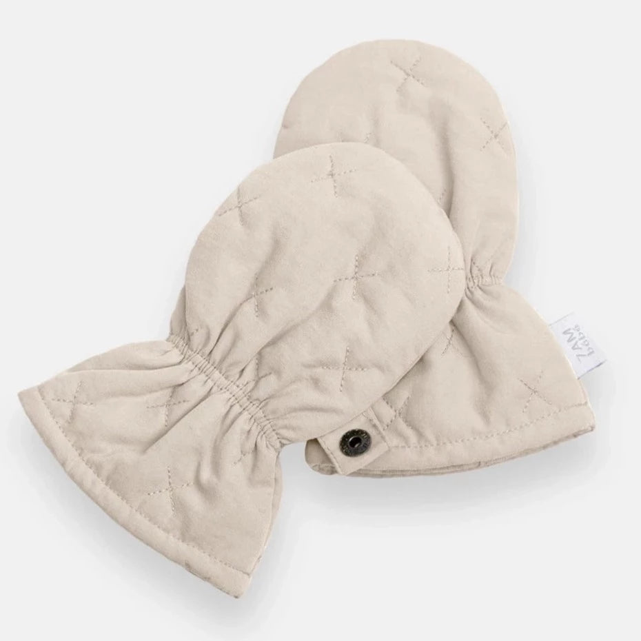 Cub Set - Airy | Mitten, Hat & Blanket - Brush