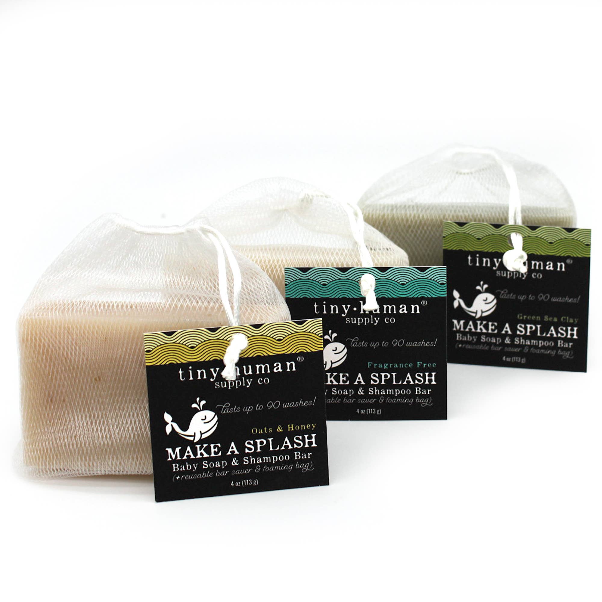 Make a Splash™ Baby Soap & Shampoo Bar - Fragrance Free