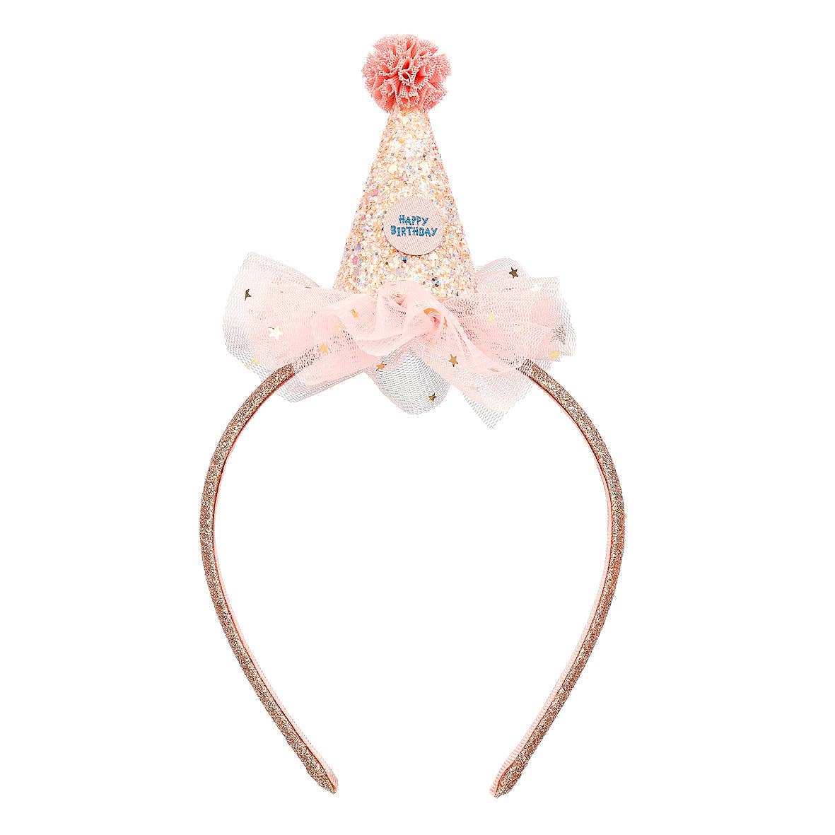 Pink & Gold Birthday Crown