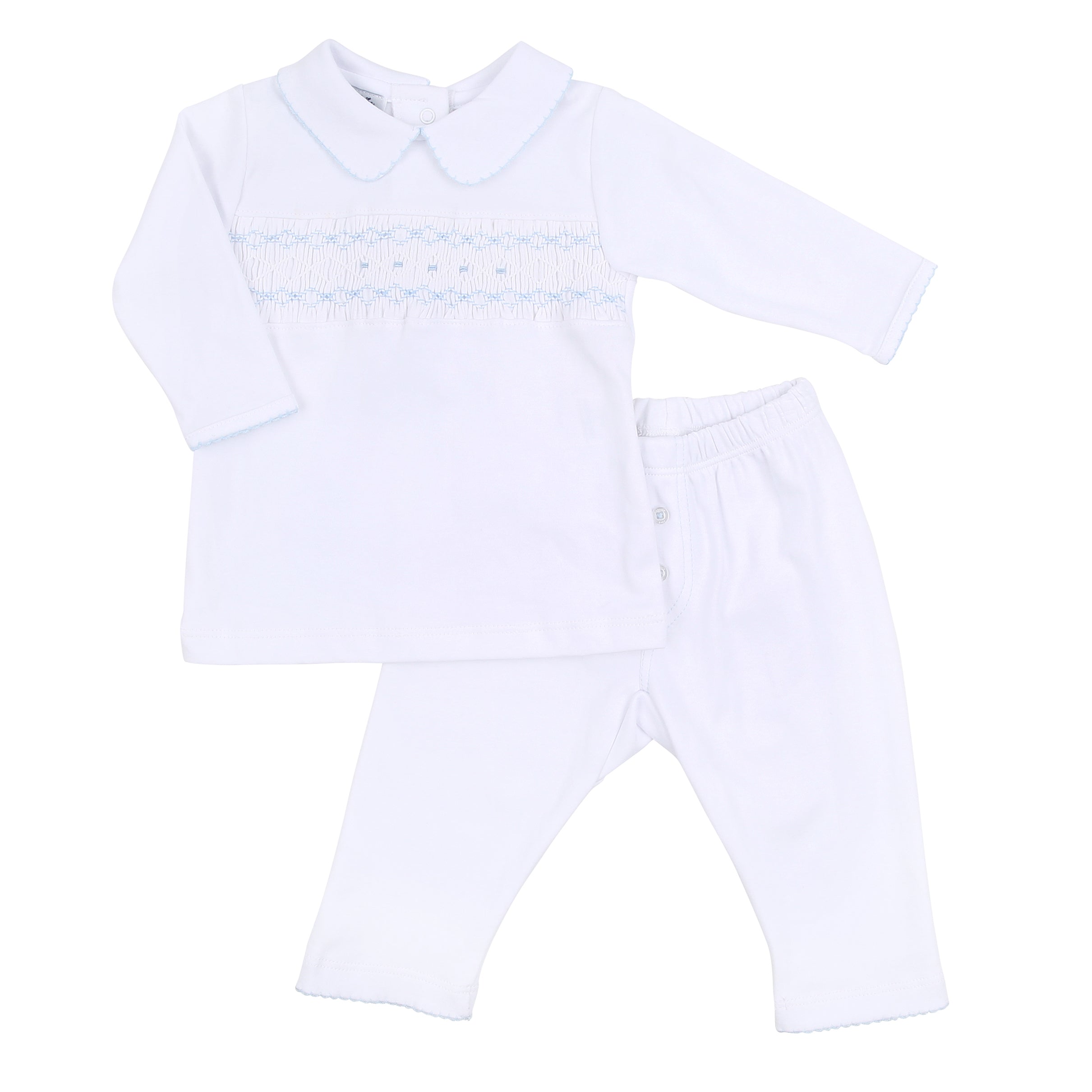 Lindsay & Luke Smocked Pant Set