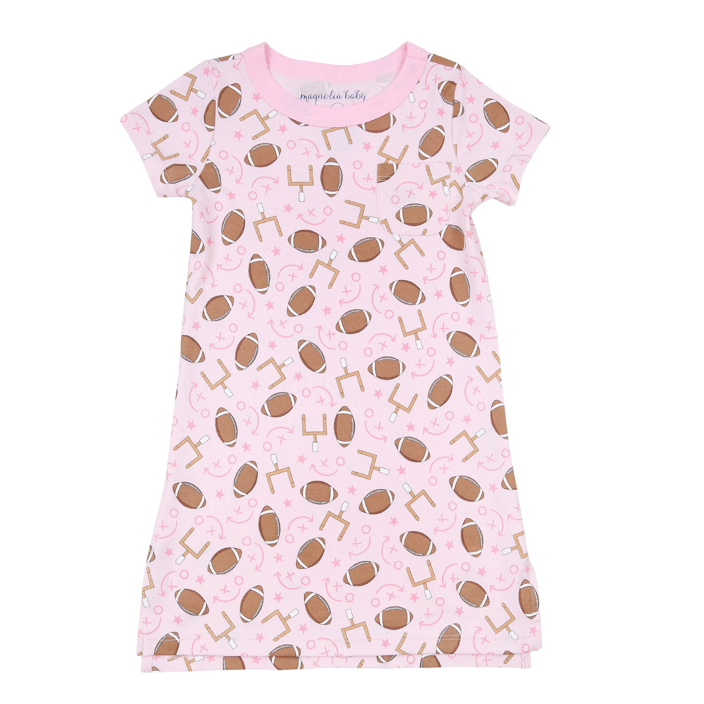 Kick Off! Girl's Short Sleeve Nightdress