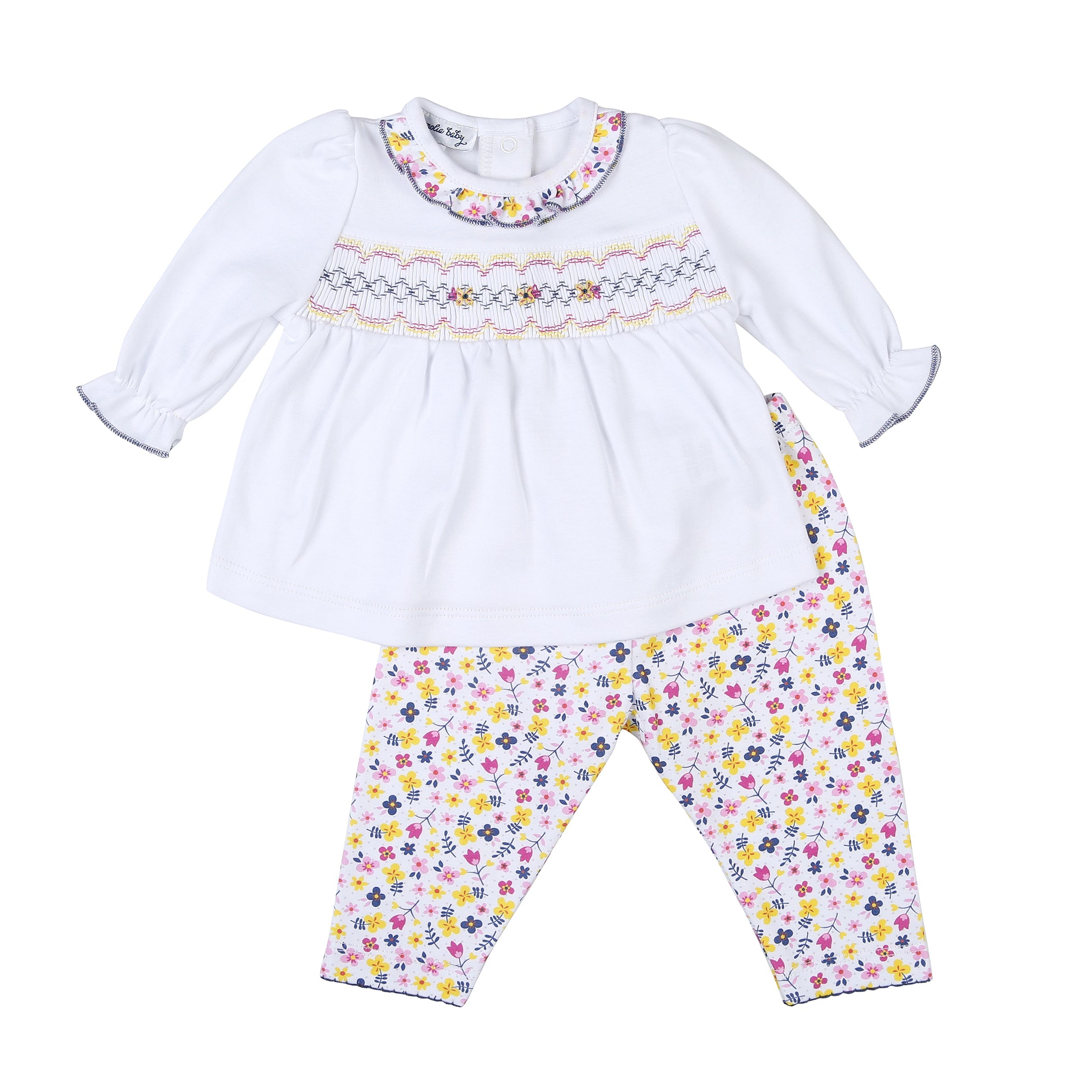 Kylie's Classics Smocked Toddler Pant Set