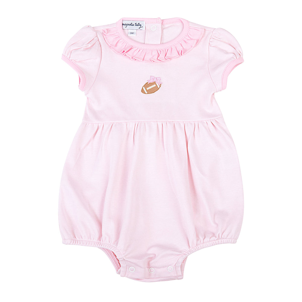 Darling Football Embroidered Girl Bubble