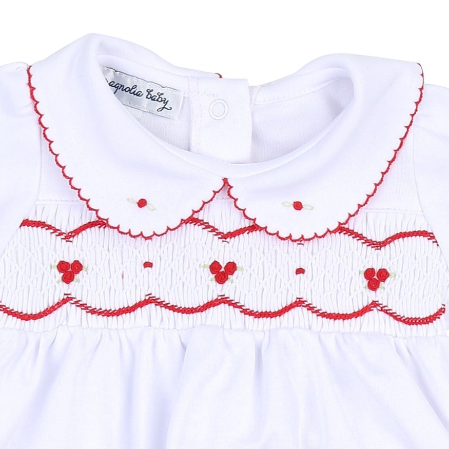 Cora & Cooper Smocked Girl Pant Set