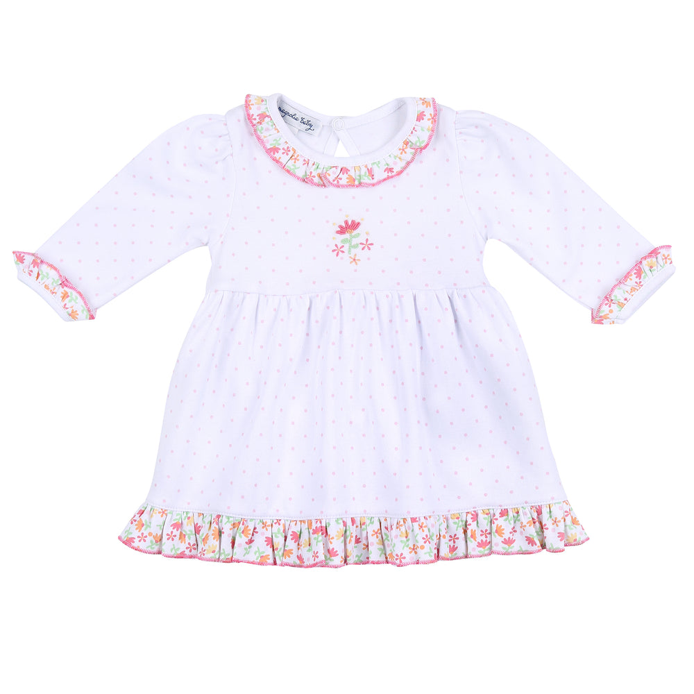 Autumn's Classics Embroidered Toddler Dress