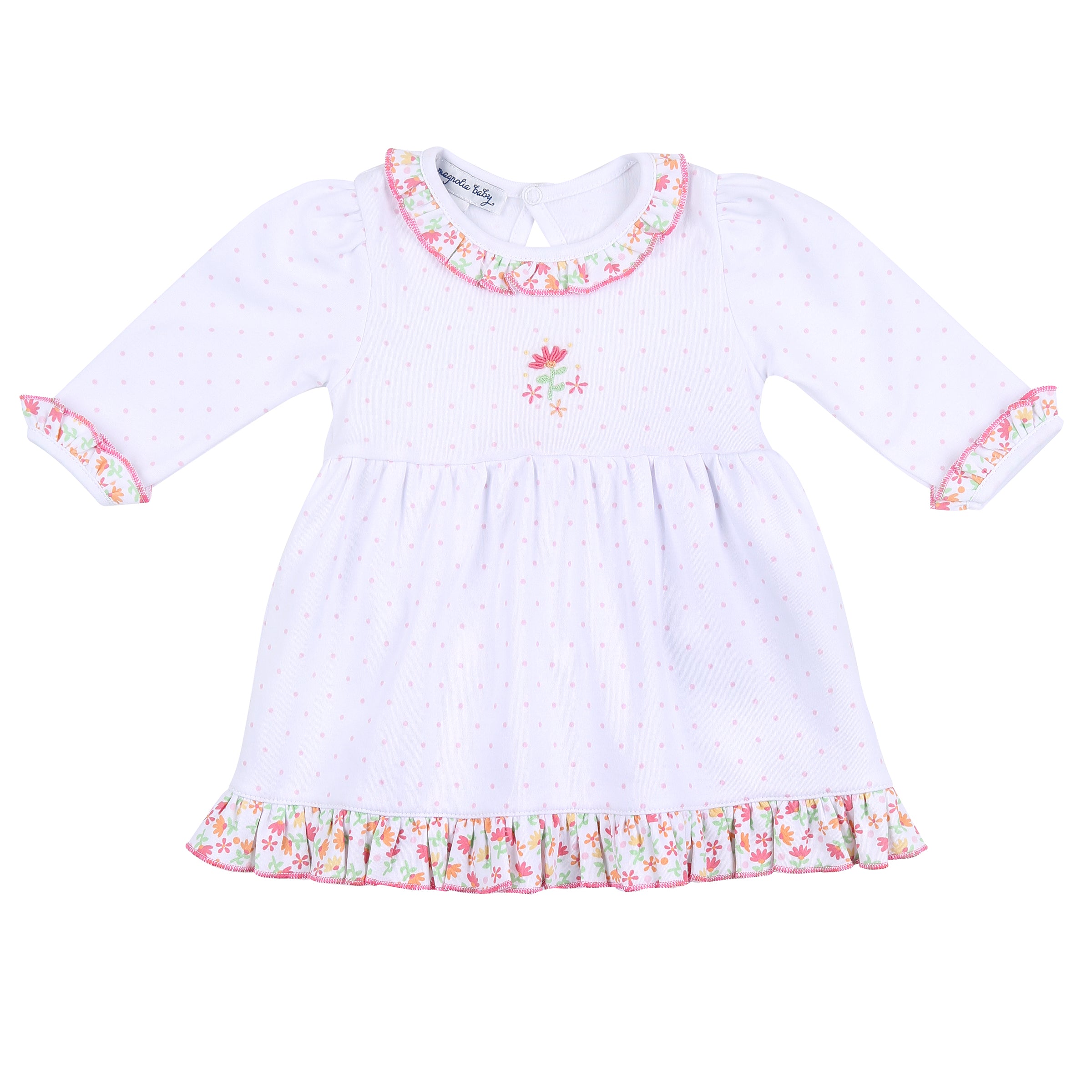 Autumn's Classics Embroidered Toddler Dress