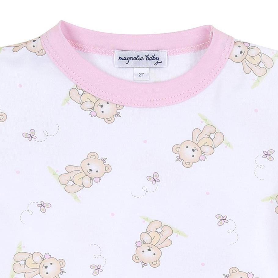 Sweet Teddies Short Pajamas - Pink