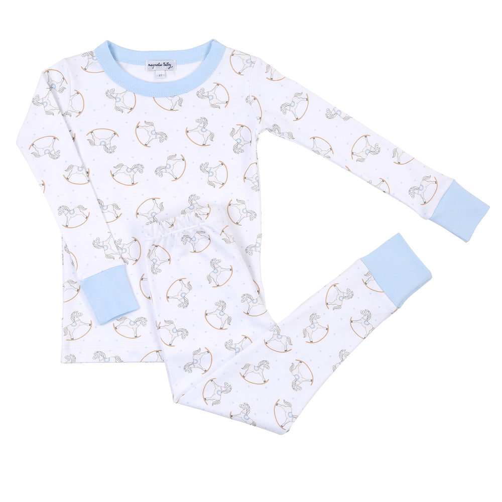 Hobby Horse Blue Long Pajamas