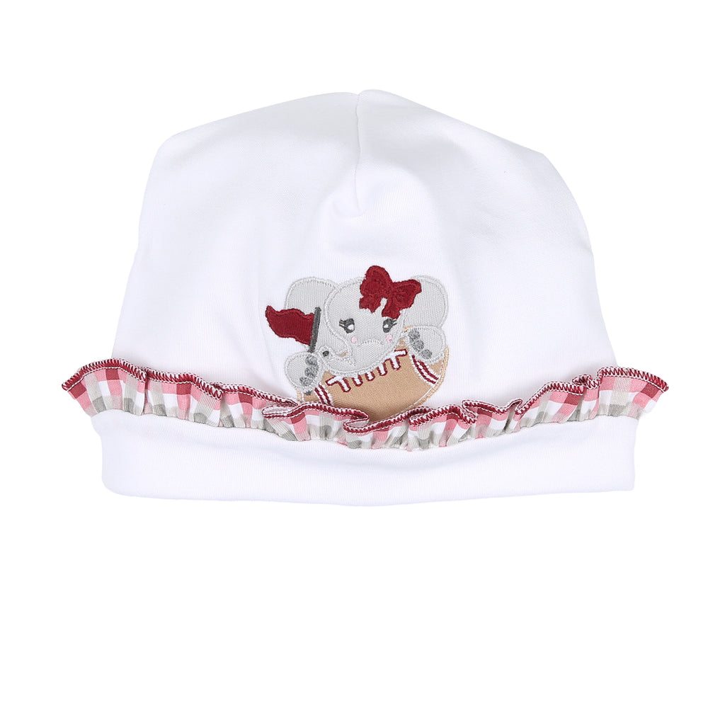 Elephant Football Ruffle Hat