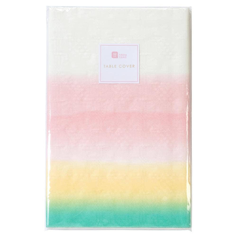 Pastel Unicorn Paper Tablecloth