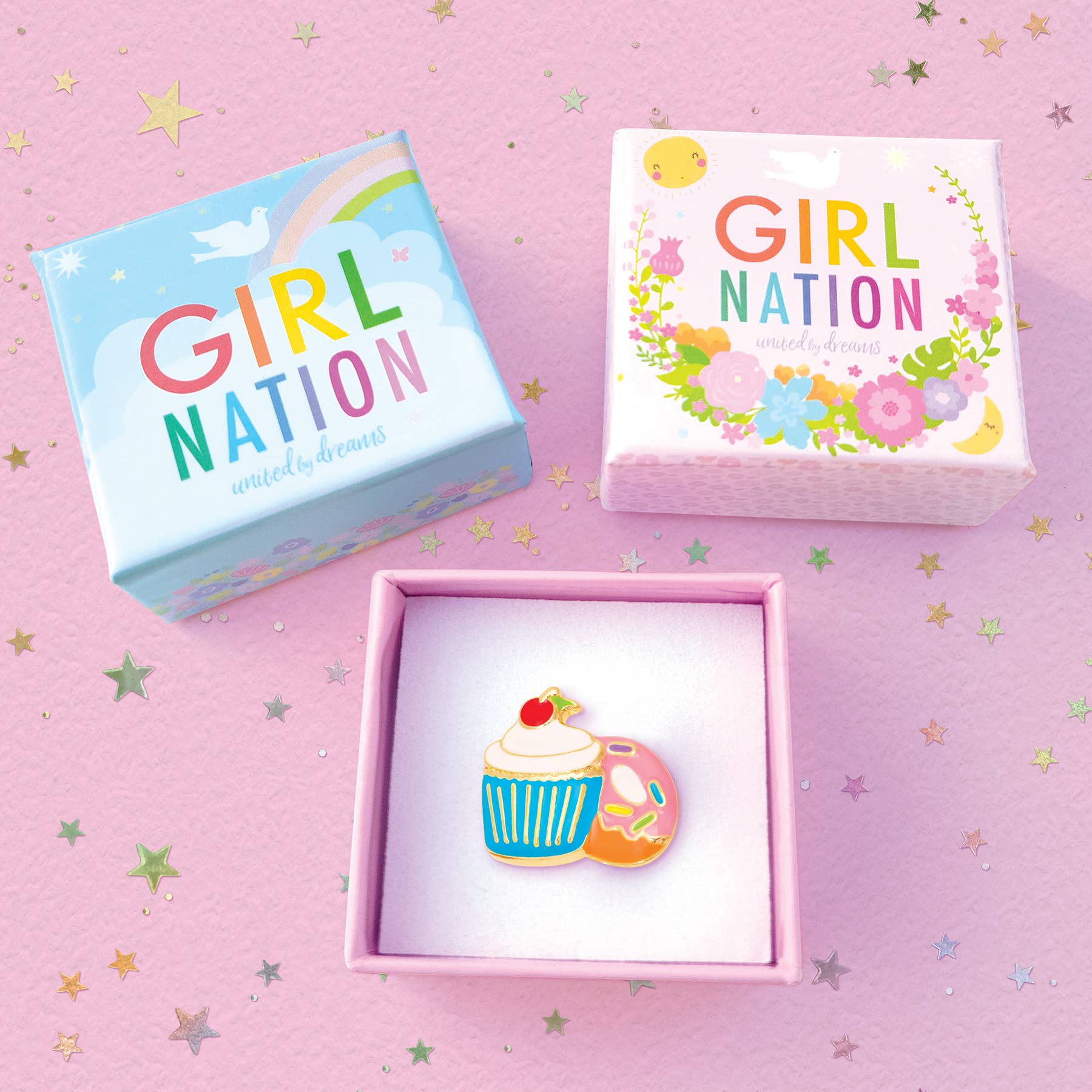 Cupcake Cutie Adjustable Ring with Gift Box