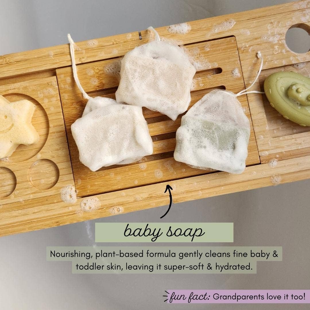 Make a Splash™ Baby Soap & Shampoo Bar - Oats & Honey