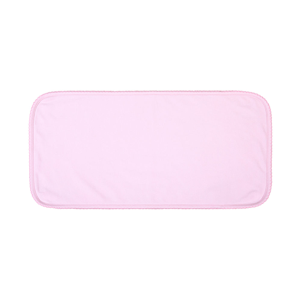 Solid Pink Burp Cloth