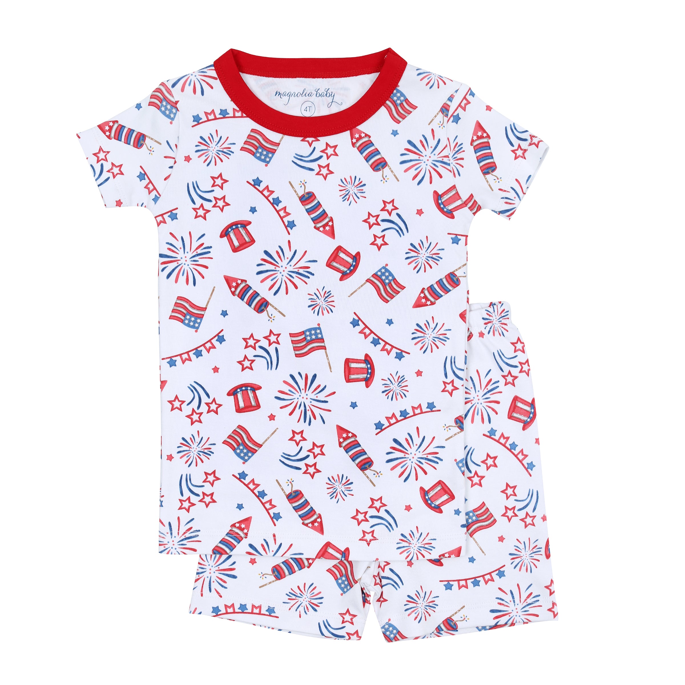 Red, White & Blue! Short Pajamas