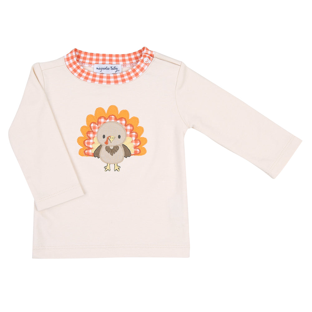 Thankful Applique Long Sleeve T-Shirt