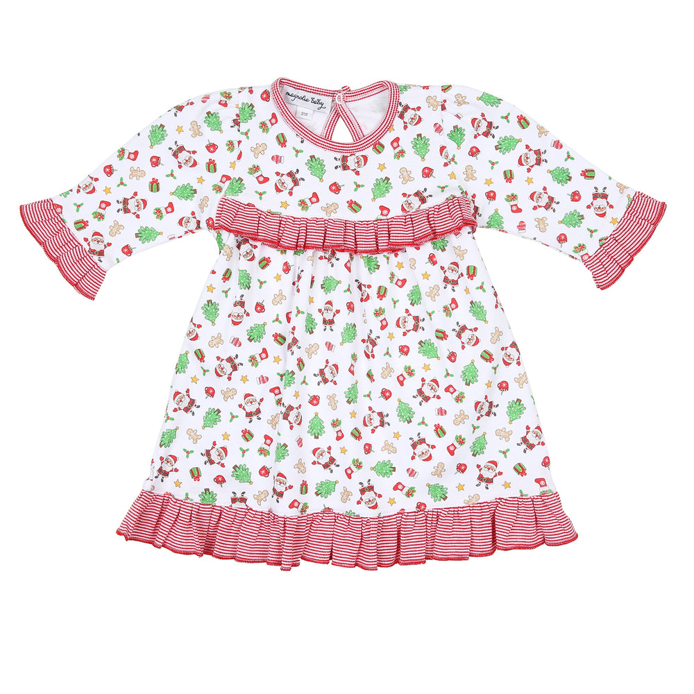 Jolly Holiday Dress + Diaper Cover