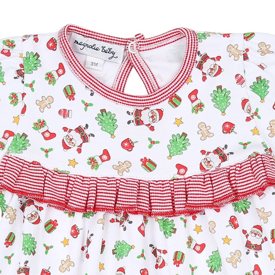 Jolly Holiday Dress + Diaper Cover