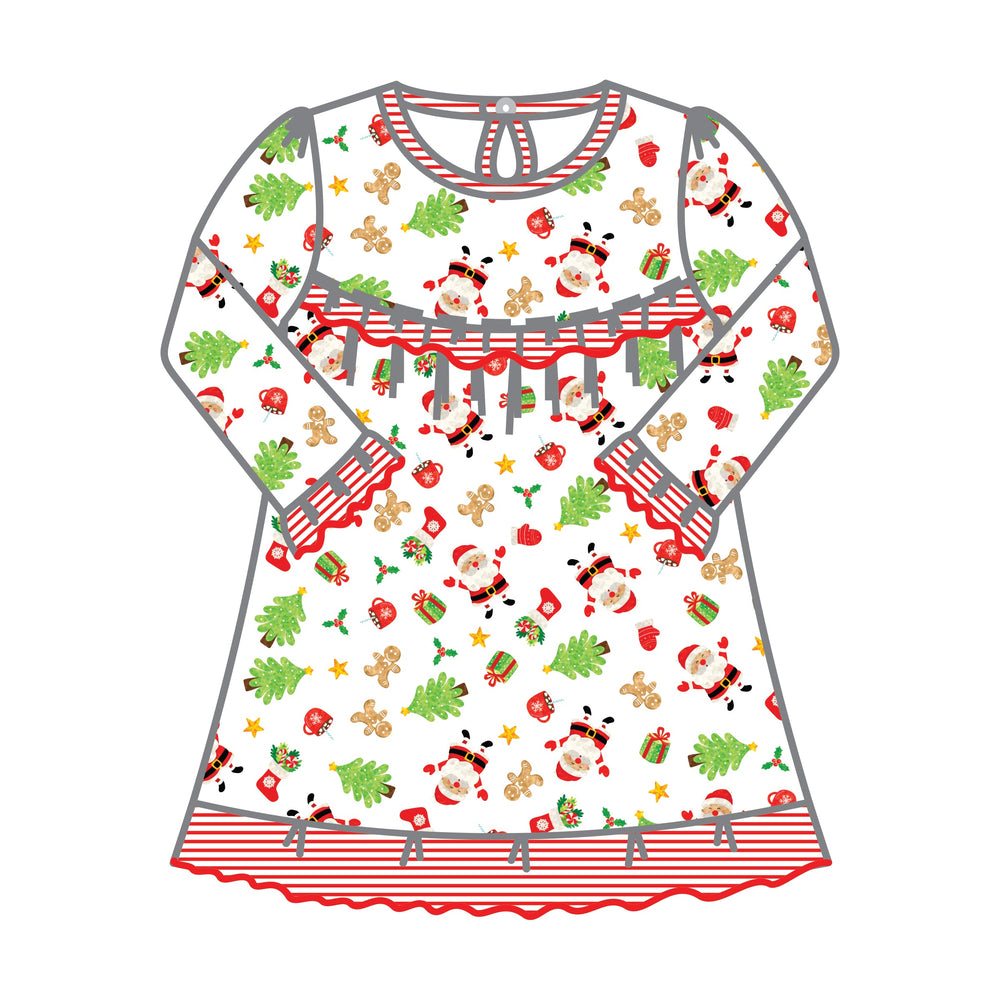 Jolly Holiday Toddler Dress